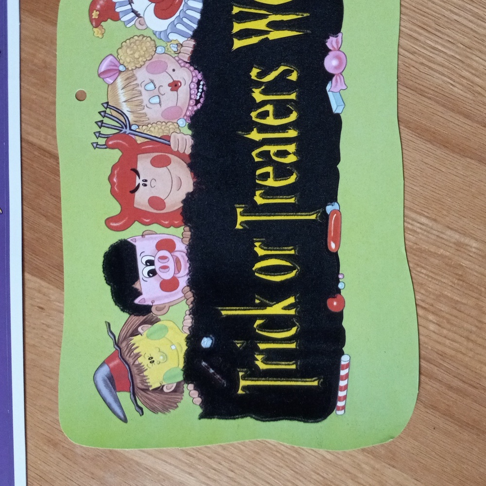 Color clings Halloween 2 sided removable/reusable window decorations - Picture 9 of 11